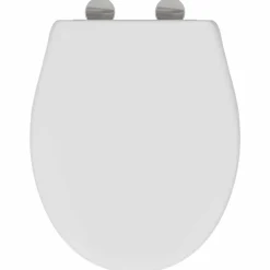 vidaXL Asiento de WC 47 x 37 x 4 cm Duroplast White