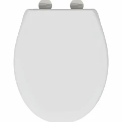 vidaXL Asiento de WC 47 x 37 x 4 cm Duroplast White