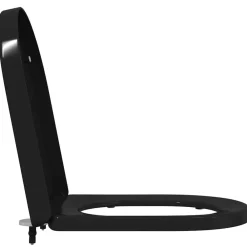 vidaXL Asiento de WC Ajustable 48 x 36,5 x 4,5 cm Polipropileno Negro Best