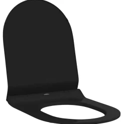 vidaXL Asiento de WC Ajustable 50 x 36,5 x 5 cm Polipropileno Negro Online