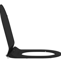 vidaXL Asiento de WC Ajustable 50 x 36,5 x 5 cm Polipropileno Negro Online