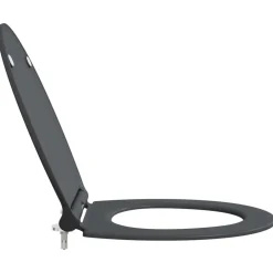 vidaXL Fontanería-Asiento de WC 47 x 37,5 x 3,8 cm Duroplast