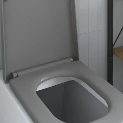 vidaXL Fontanería-Asiento de WC 47,5 x 35 x 3,6 cm Duroplast