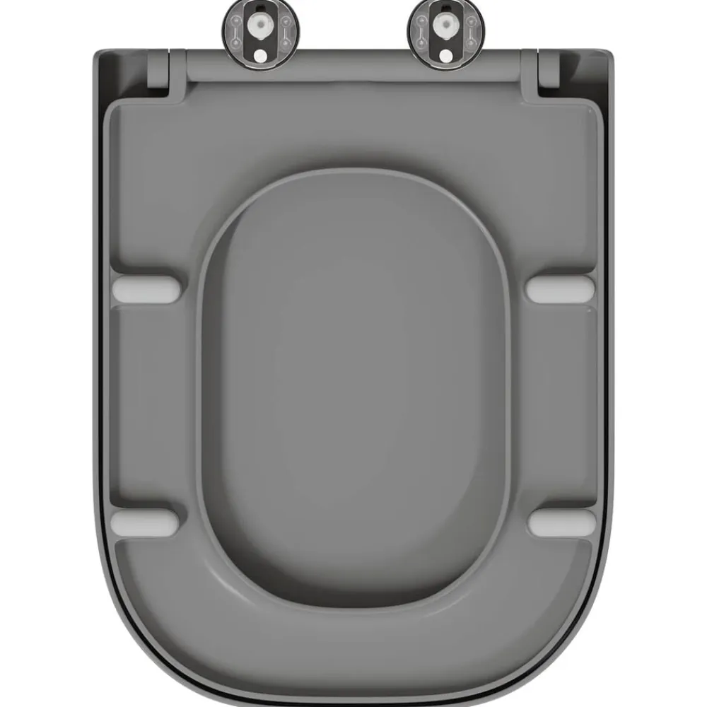 vidaXL Fontanería-Asiento de WC 47,5 x 35 x 3,6 cm Duroplast