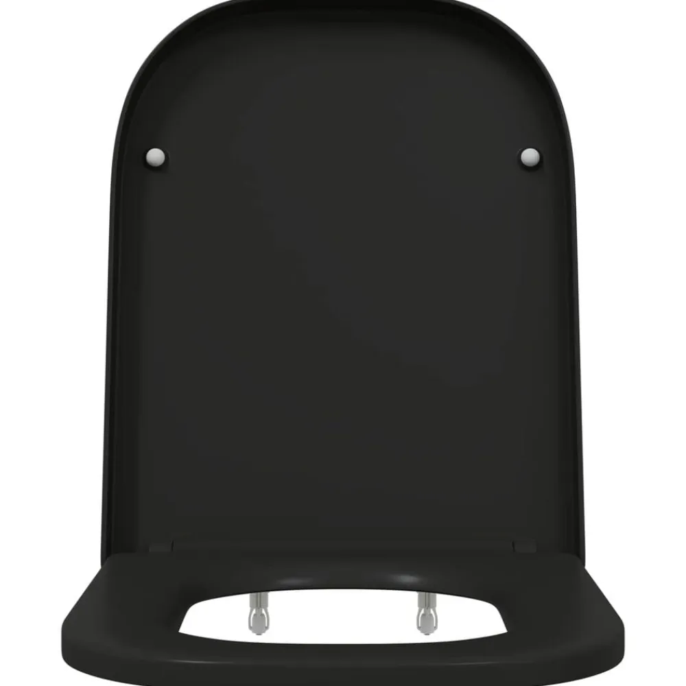 vidaXL Fontanería-Asiento de WC 47,5 x 35 x 3,6 cm Duroplast