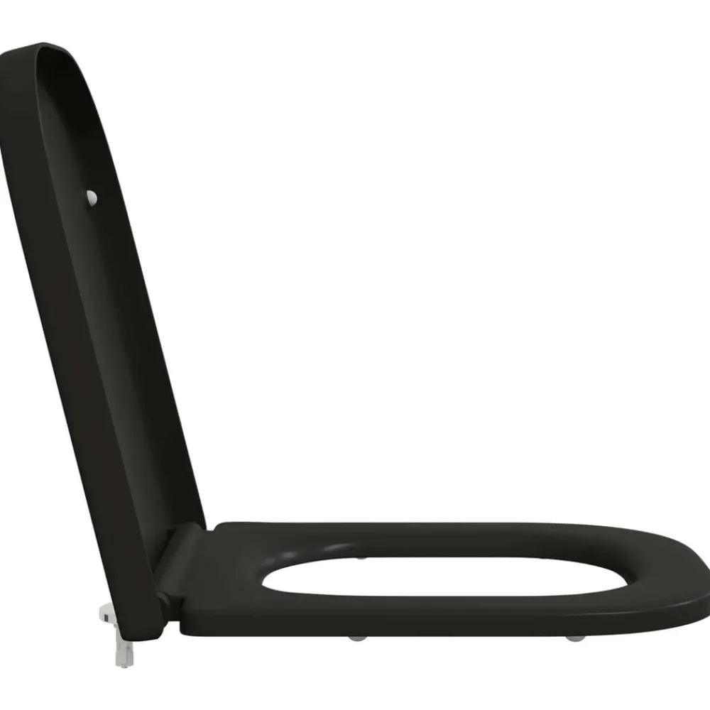 vidaXL Fontanería-Asiento de WC 47,5 x 35 x 3,6 cm Duroplast