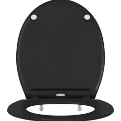 vidaXL Fontanería-Asiento de WC 47 x 37,5 x 3,8 cm Duroplast