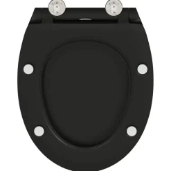 vidaXL Fontanería-Asiento de WC 47 x 37,5 x 3,8 cm Duroplast