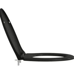 vidaXL Fontanería-Asiento de WC 47 x 37 x 4 cm Duroplast