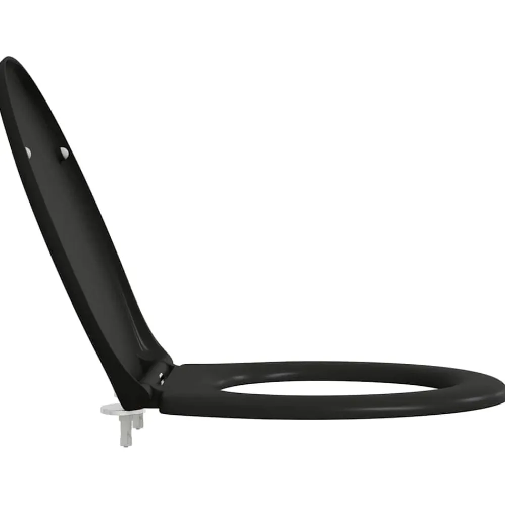 vidaXL Fontanería-Asiento de WC 47 x 37 x 4 cm Duroplast