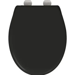 vidaXL Fontanería-Asiento de WC 47 x 37 x 4 cm Duroplast