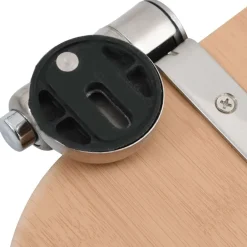 vidaXL Asiento inodoro WC con tapa de cierre suave MDF diseño bambú Clearance