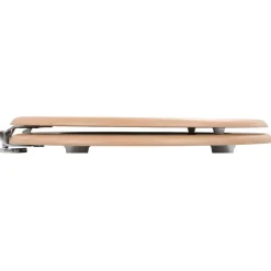vidaXL Asiento inodoro WC con tapa MDF diseño bambú Online