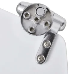 vidaXL Fontanería-Asiento inodoro WC MDF tapa de cierre suave diseño blanco
