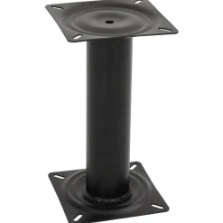 vidaXL Asiento para barco con pedestal giratorio 360° Negro y rojo Clearance