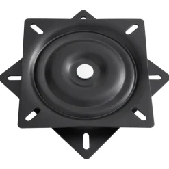 vidaXL Asiento para barco con pedestal giratorio 360° Blanco y azul New