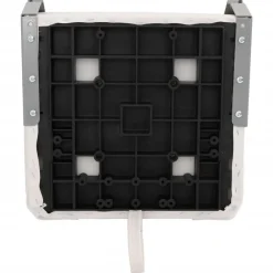 vidaXL Asiento para barco con pedestal giratorio 360° Blanco y azul New