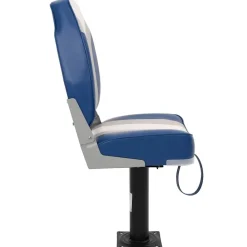 vidaXL Asiento para barco con pedestal giratorio 360° Outlet