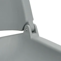 vidaXL Asiento para barco con pedestal giratorio 360° Gris New