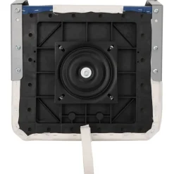 vidaXL Asiento plegable para barco 1 juego con cojín blanco y azul Azul y blanco Best