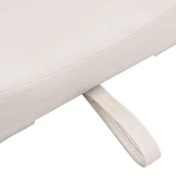 vidaXL Asiento plegable para barco 1 juego con respaldo bajo correa fijación gris oscuro y blanco Hot