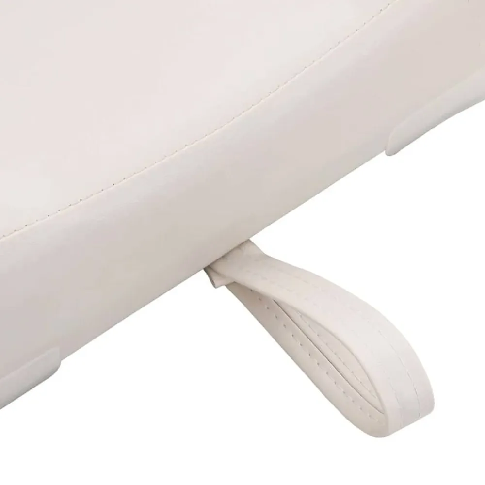 vidaXL Asiento plegable para barco 1 juego 41x36x48 cm Azul y blanco Outlet