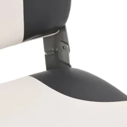 vidaXL Piezas Y Accesorios Para Vehículos-Asiento plegable para barco 1 juego con respaldo bajo correa fijación