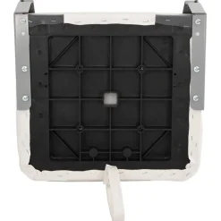 vidaXL Asientos de barco plegables con respaldo alto 2 uds 41x36x48 cm gris oscuro y blanco Sale