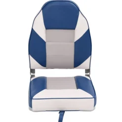 vidaXL Vehículos-Asientos de barco plegables con respaldo alto 2 uds 39x43x58 cm