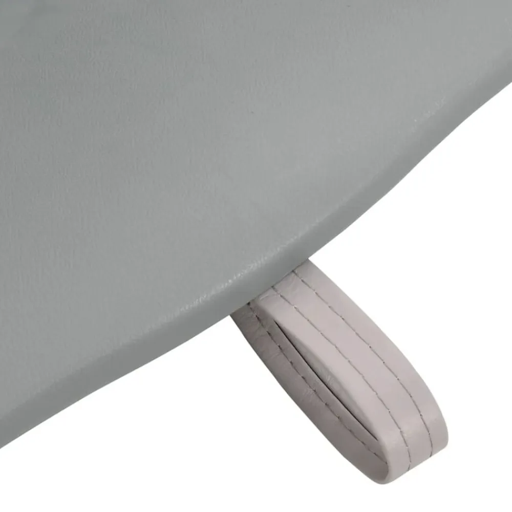 vidaXL Asientos plegables de barco sin cojín 2 uds 48x51x41 cm Gris Online