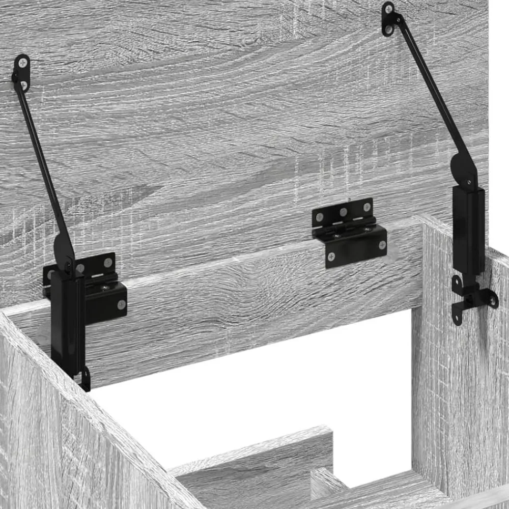 vidaXL Mobiliario De Oficina-Atril con ruedas y cajón madera 55x55x107 cm