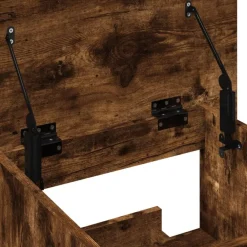 vidaXL Mobiliario De Oficina-Atril con ruedas y cajón madera 55x55x107 cm
