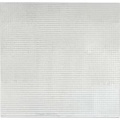 vidaXL Azulejo de Espejo Mosaico 3 pcs Plateado 30 x 30 cm Cristal Hot