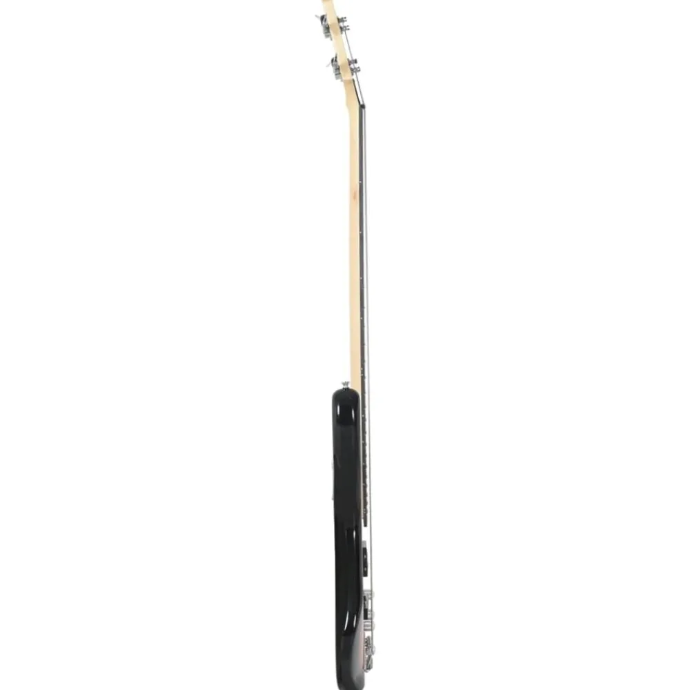 vidaXL Bajo eléctrico para principiantes y funda marrón negro 4/4 46" Marrón y negro Sale