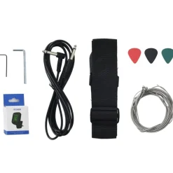 vidaXL Arte Y Ocio-Bajo eléctrico para principiantes con funda 4/4 46