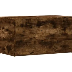 vidaXL Armarios Y Almacenamiento-Baúl almacenaje madera contrachapada 84x42x46 cm