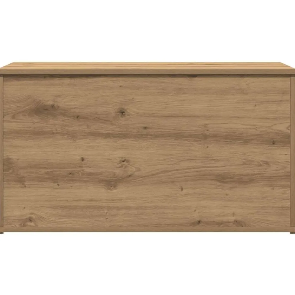 vidaXL Armarios Y Almacenamiento-Baúl de almacenaje madera ingeniería 84x42x46 cm