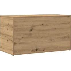 vidaXL Armarios Y Almacenamiento-Baúl de almacenaje madera ingeniería 84x42x46 cm