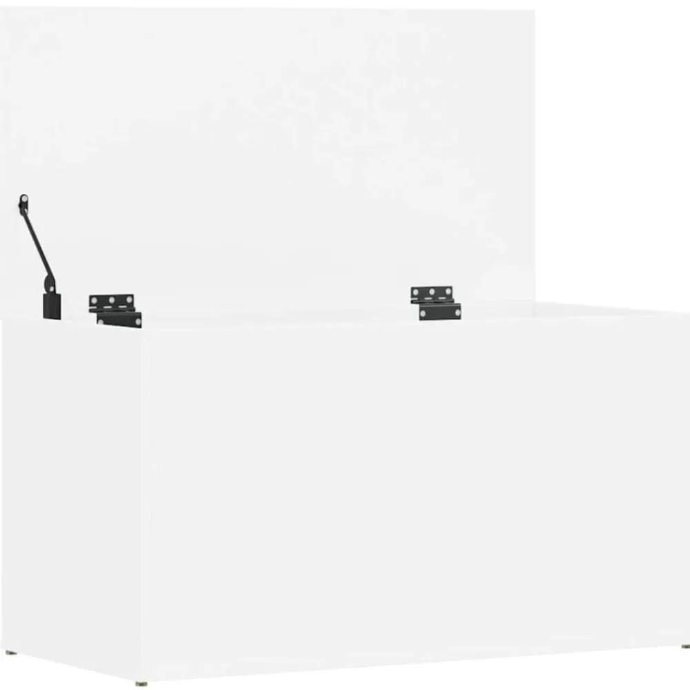 vidaXL Armarios Y Almacenamiento-Baúl de almacenamiento madera contrachapada 84x42x46 cm