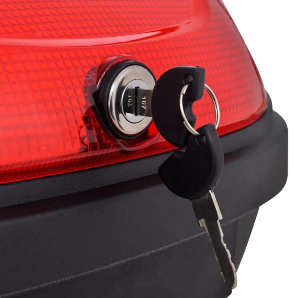 vidaXL Baúl para motos 2 cascos 72 L Sale