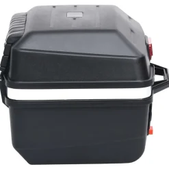 vidaXL Baúl para motos un casco 24 L Best