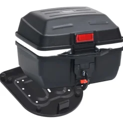 vidaXL Baúl para motos un casco 24 L Best