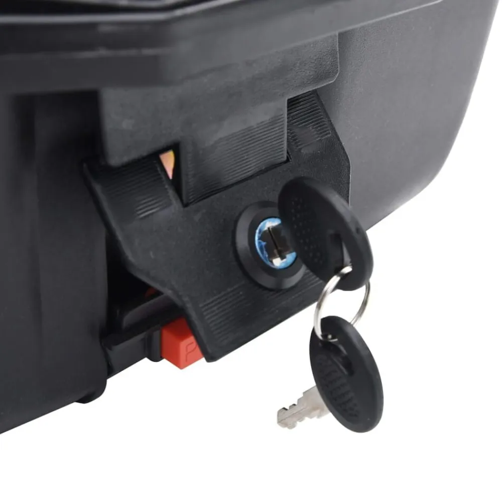 vidaXL Baúl para motos un casco 24 L Best
