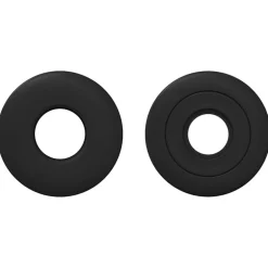vidaXL Balas de futbolín 10 pcs Negro 5 x 5 x 2,8 cm PP