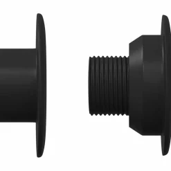 vidaXL Balas de futbolín 10 pcs Negro 5 x 5 x 2,8 cm PP
