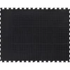 vidaXL Fitness Y Musculación-Baldosa de suelo de goma negro 12 mm 90x120 cm