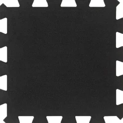 vidaXL Baldosas de suelo de goma 16 unidades negro 16 mm 30x30 cm Sale