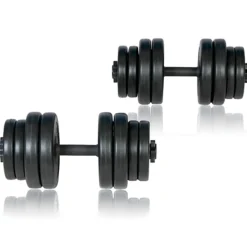 vidaXL Banca con mancuernas y pesas plegablr gimnasio en casa Clearance