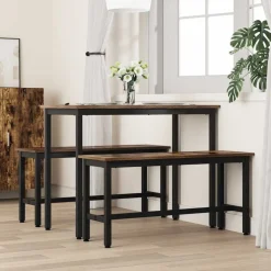 vidaXL Bancos-Banca de Comedor 100 x 32,5 x 48,5 cm