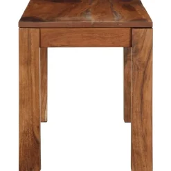 vidaXL Bancos-Banco 110 cm madera maciza acacia